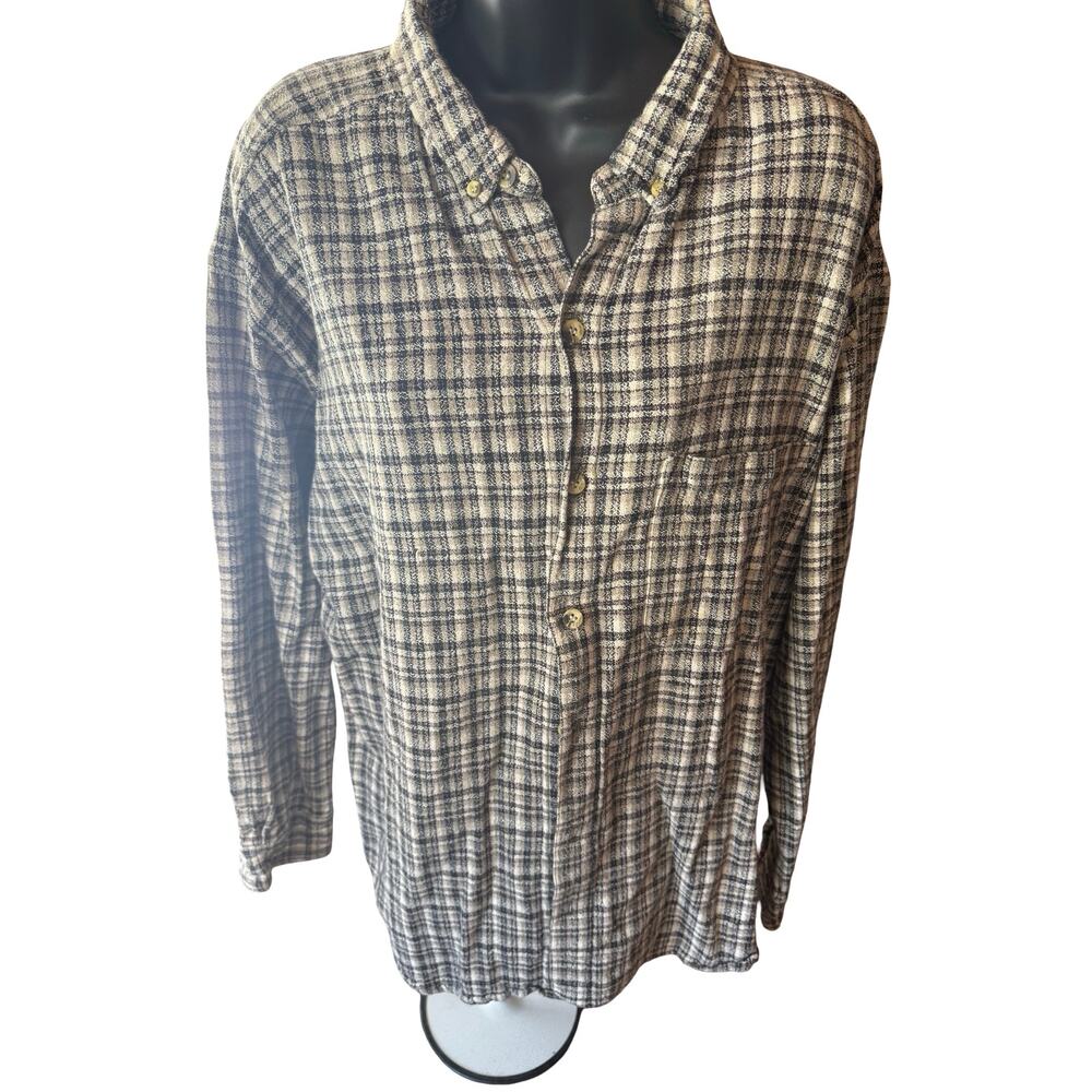 Long Sleeve Flannel - Santana Blue - XL